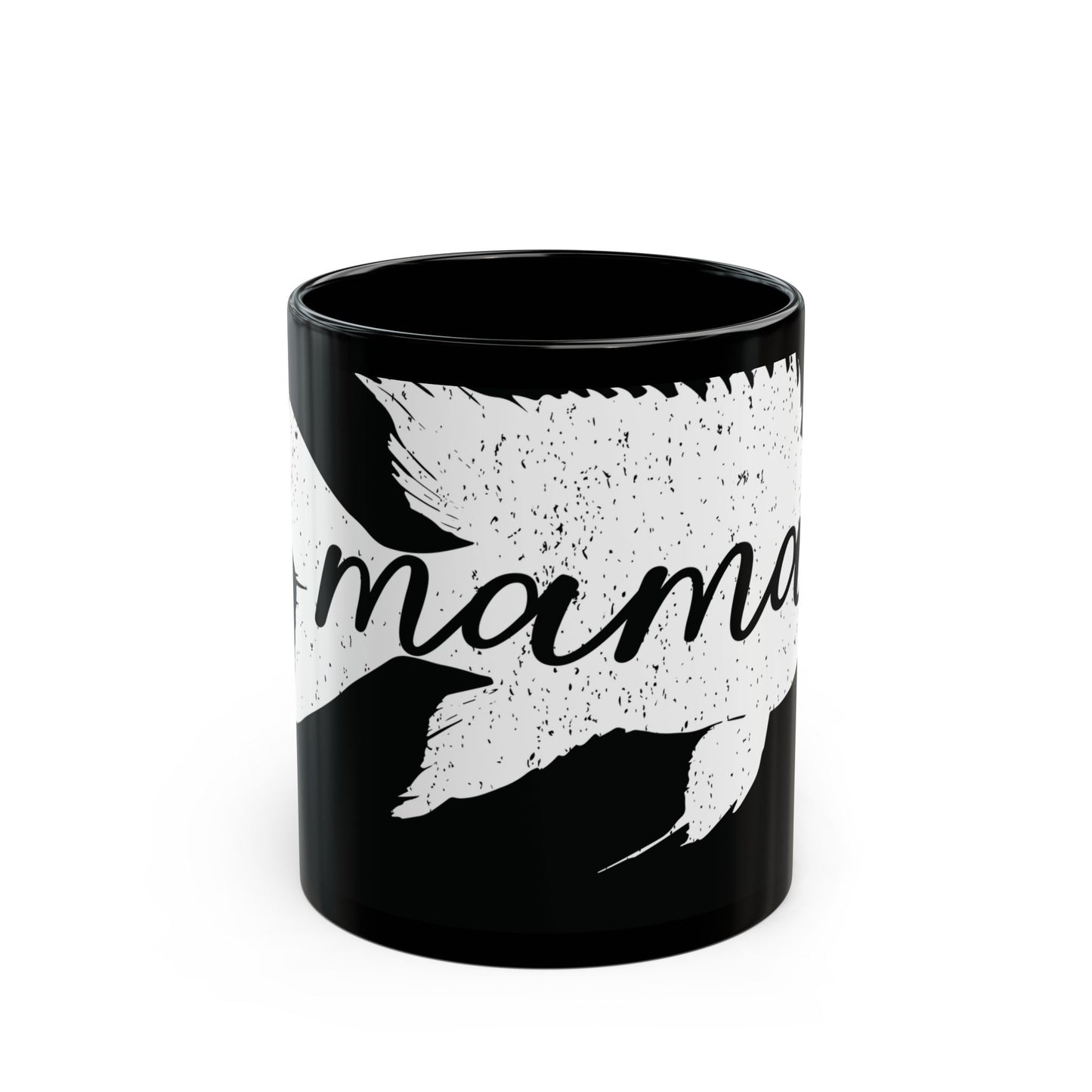 Stylish Black Mug for Fish Moms - Perfect Gift for Mother's Day & Everyday Use