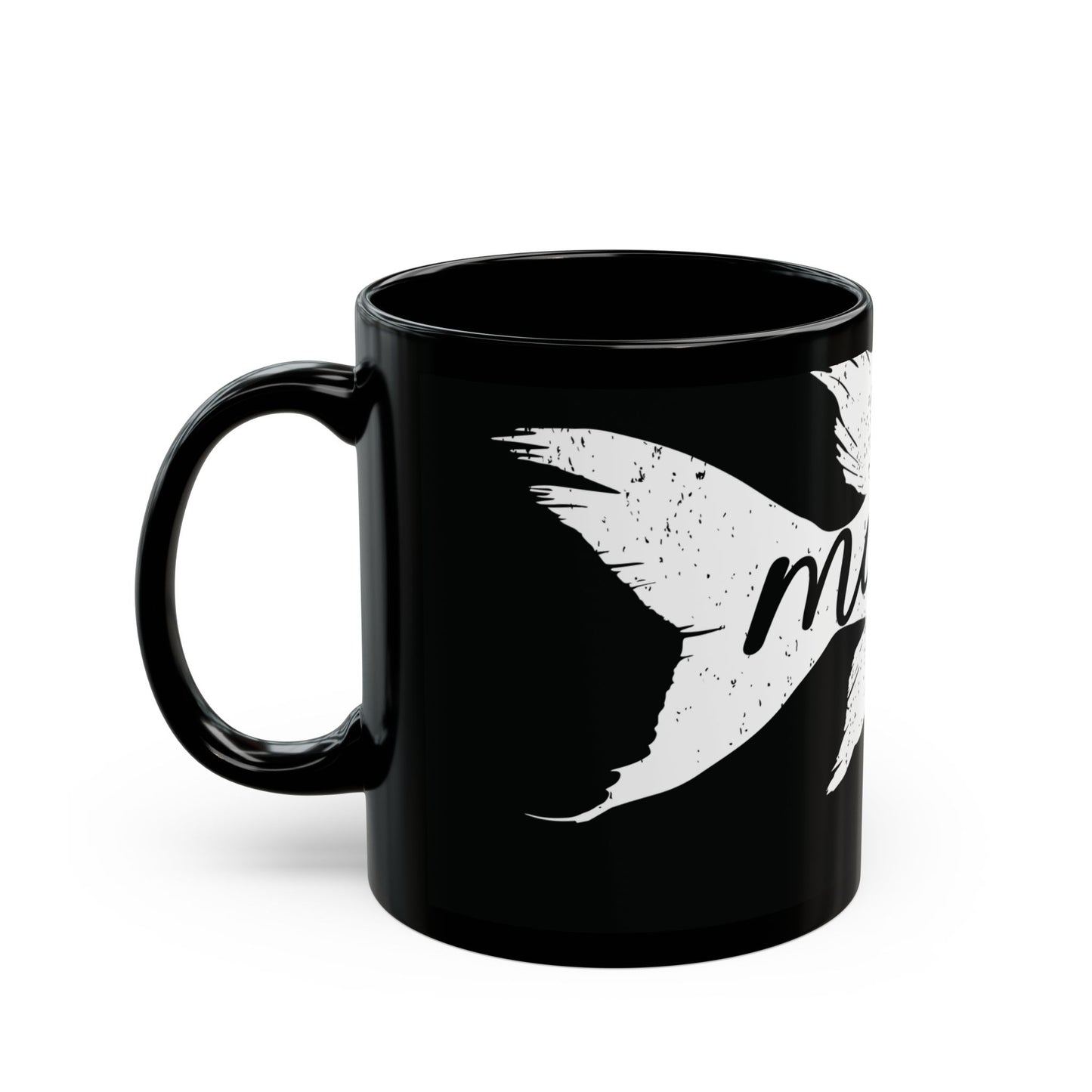 Stylish Black Mug for Fish Moms - Perfect Gift for Mother's Day & Everyday Use