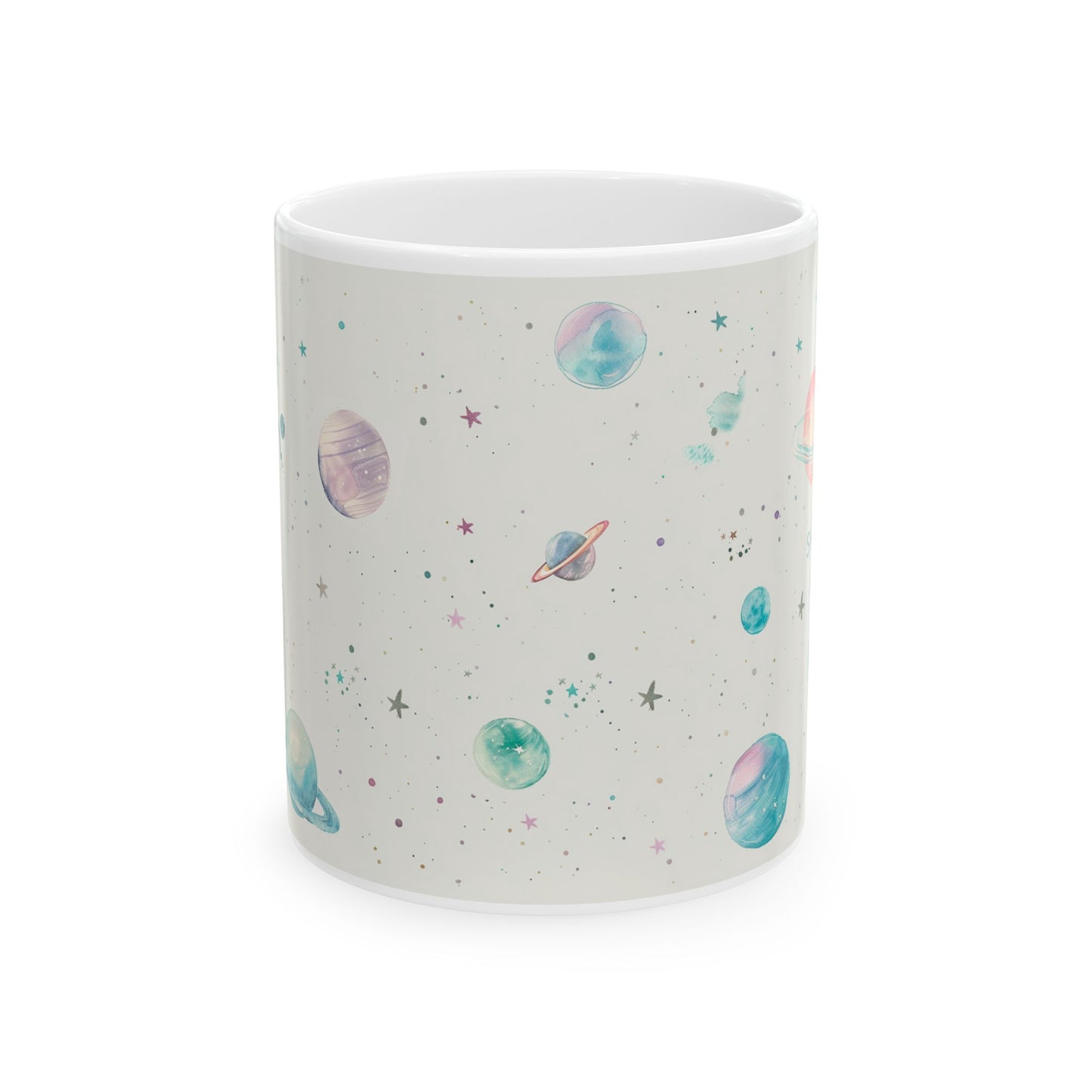 Aries Cosmic Planet Ceramic Mug - 11oz & 15oz