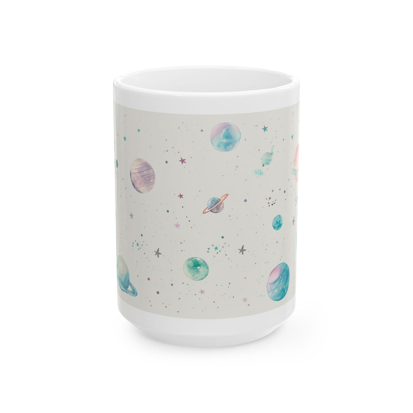 Aries Cosmic Planet Ceramic Mug - 11oz & 15oz