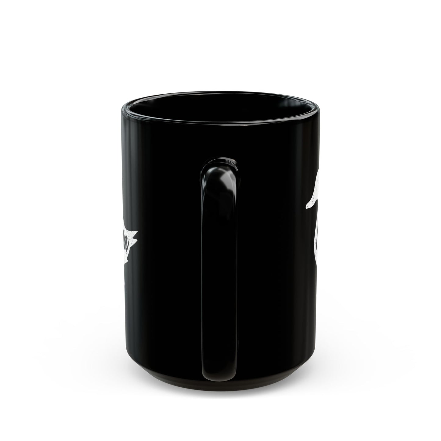 Chic Black Mug for Moms - 'Mama Duck' Design - Perfect Gift for Mother's Day & Everyday Use