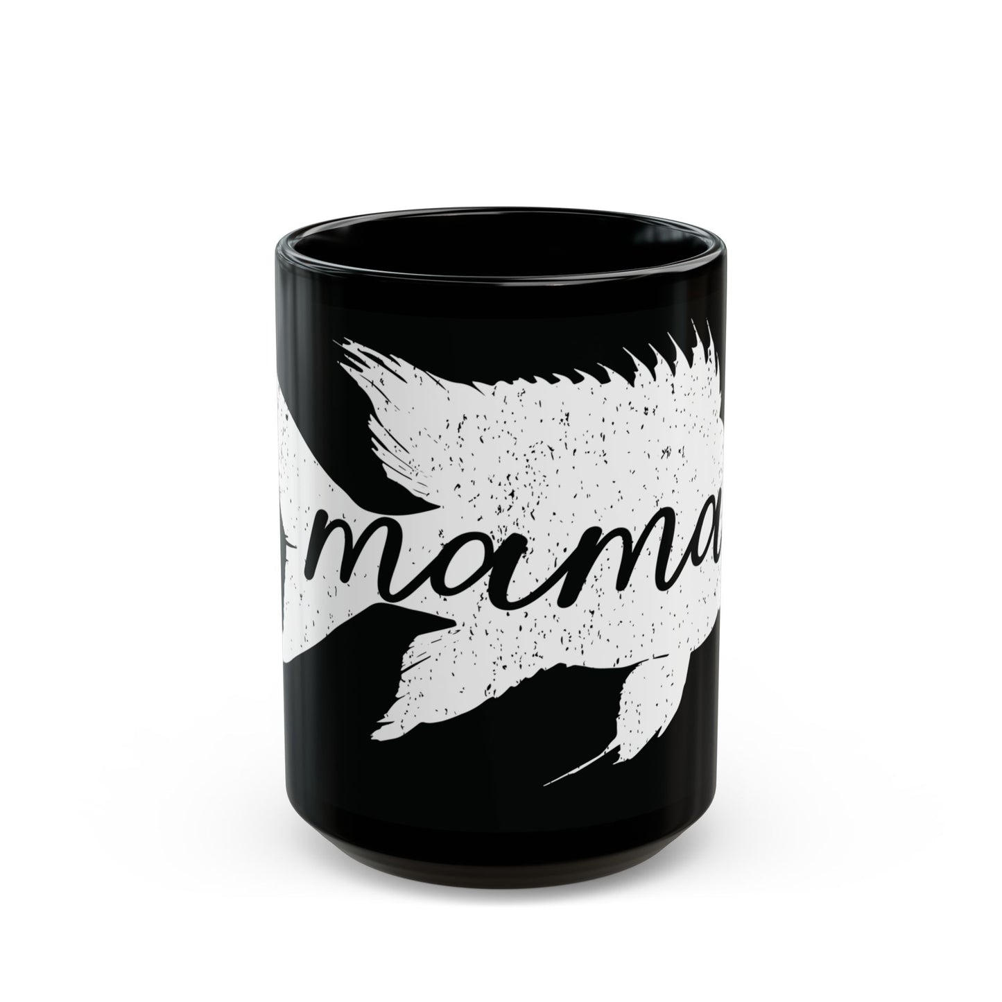 Stylish Black Mug for Fish Moms - Perfect Gift for Mother's Day & Everyday Use