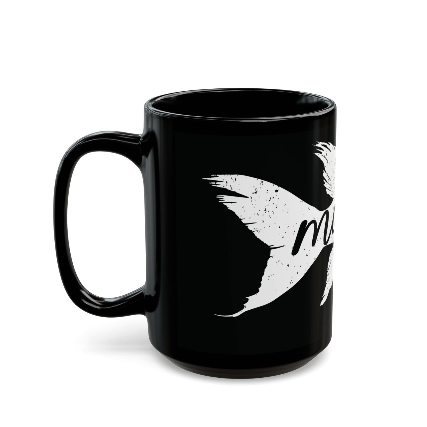 Stylish Black Mug for Fish Moms - Perfect Gift for Mother's Day & Everyday Use