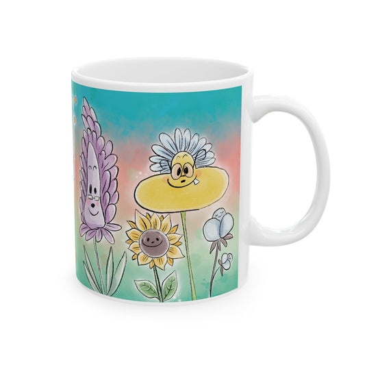 Perfect for plant lovers and those who appreciate quirky designs, this mug is a great gift for birthdays, office parties, or any special occasion.